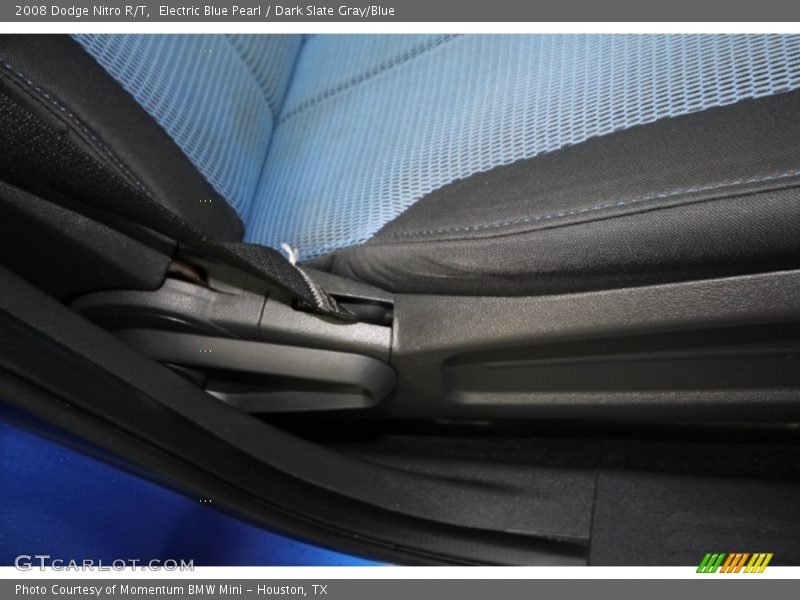 Electric Blue Pearl / Dark Slate Gray/Blue 2008 Dodge Nitro R/T