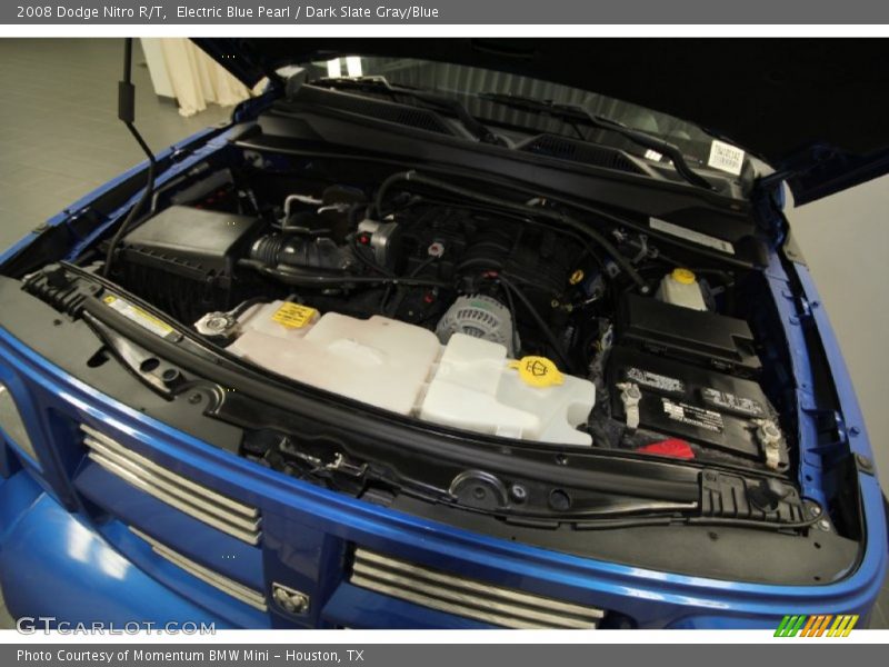 Electric Blue Pearl / Dark Slate Gray/Blue 2008 Dodge Nitro R/T