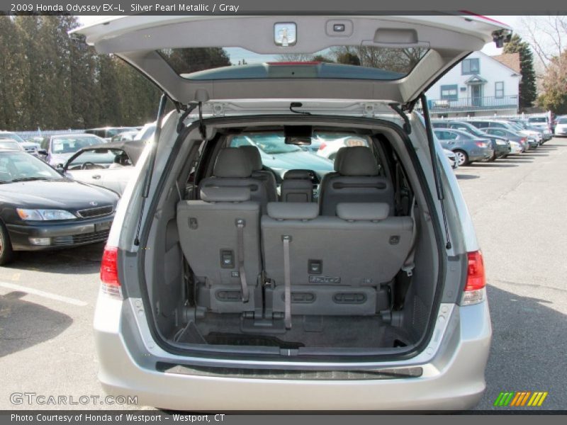 Silver Pearl Metallic / Gray 2009 Honda Odyssey EX-L
