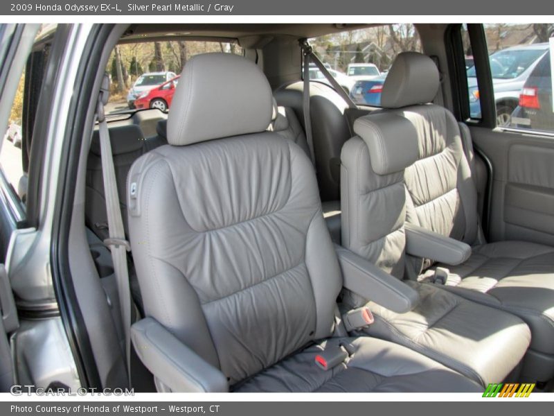 Silver Pearl Metallic / Gray 2009 Honda Odyssey EX-L