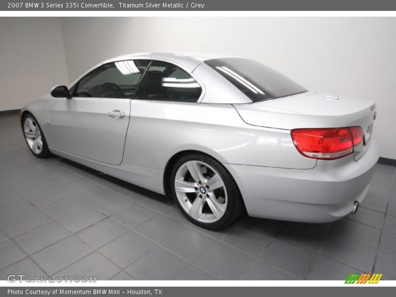  2007 3 Series 335i Convertible Titanium Silver Metallic