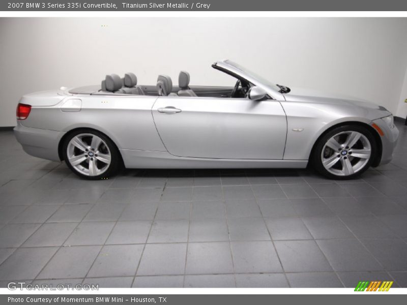 2007 3 Series 335i Convertible Titanium Silver Metallic