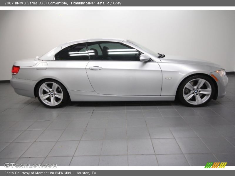  2007 3 Series 335i Convertible Titanium Silver Metallic