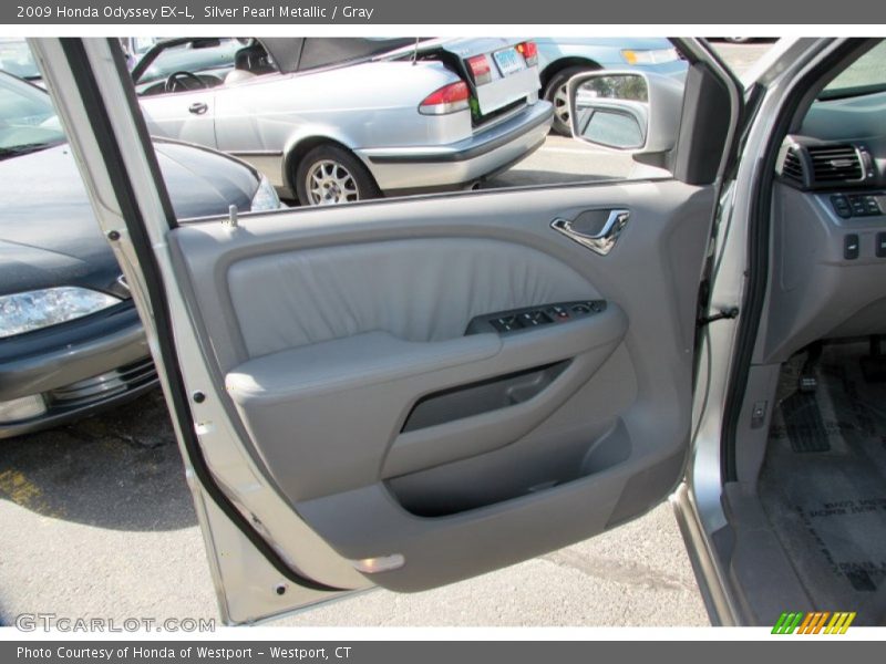 Silver Pearl Metallic / Gray 2009 Honda Odyssey EX-L