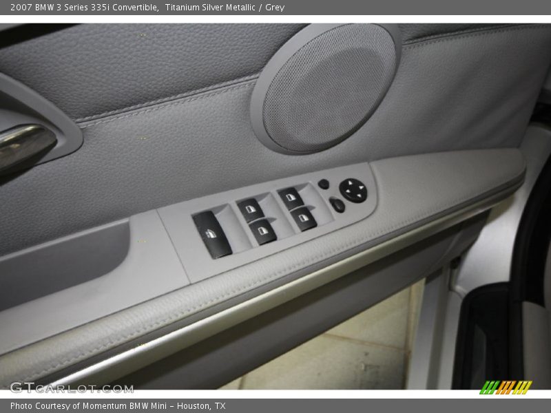 Titanium Silver Metallic / Grey 2007 BMW 3 Series 335i Convertible