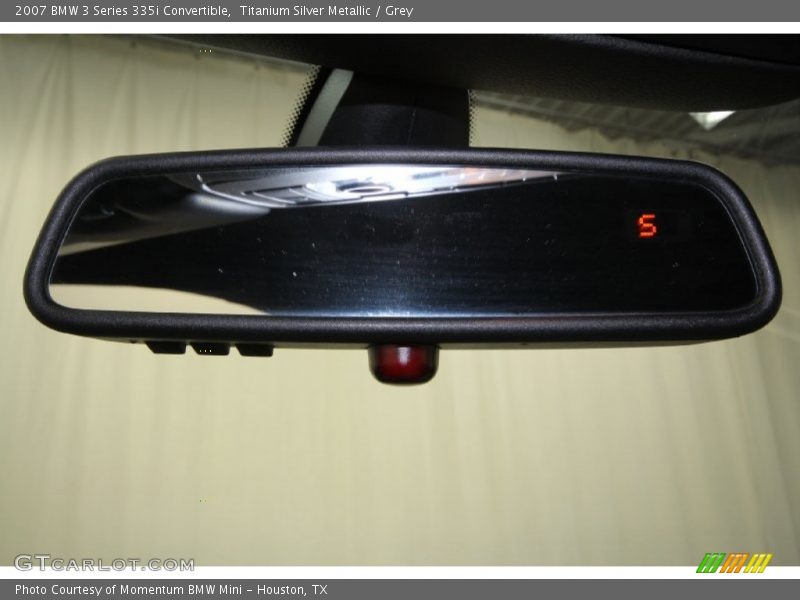 Titanium Silver Metallic / Grey 2007 BMW 3 Series 335i Convertible