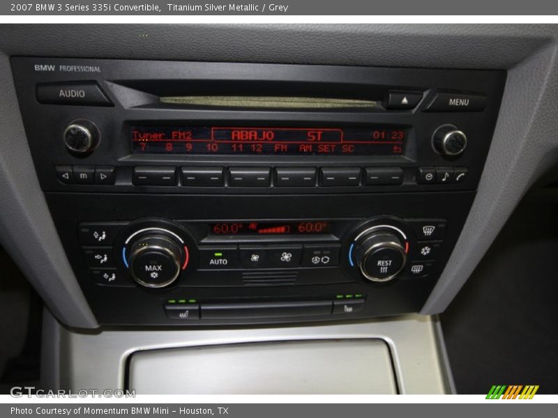 Titanium Silver Metallic / Grey 2007 BMW 3 Series 335i Convertible