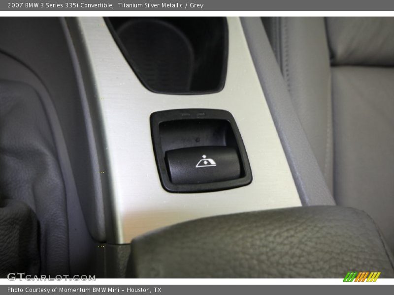 Titanium Silver Metallic / Grey 2007 BMW 3 Series 335i Convertible