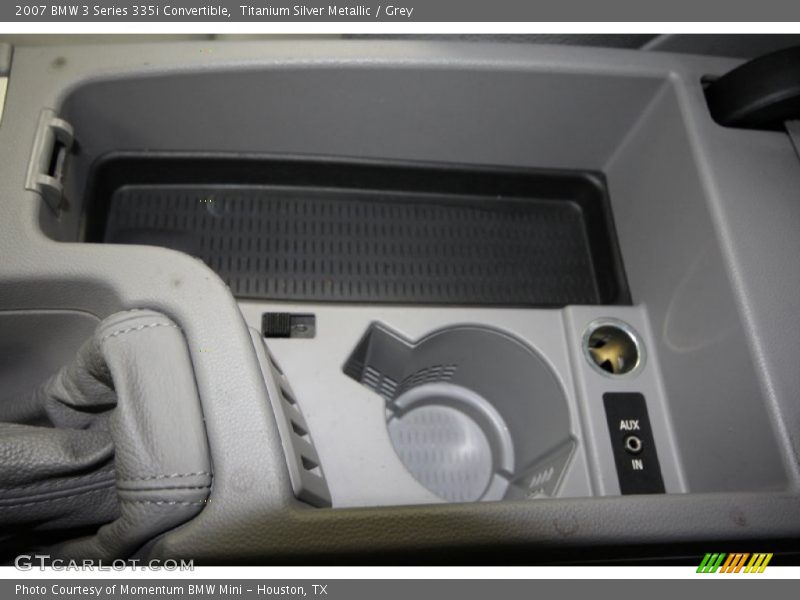 Titanium Silver Metallic / Grey 2007 BMW 3 Series 335i Convertible