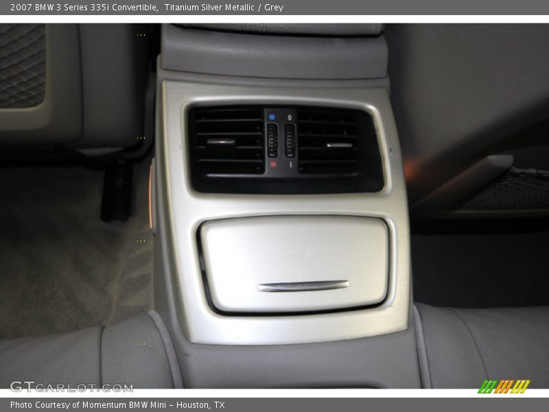 Titanium Silver Metallic / Grey 2007 BMW 3 Series 335i Convertible