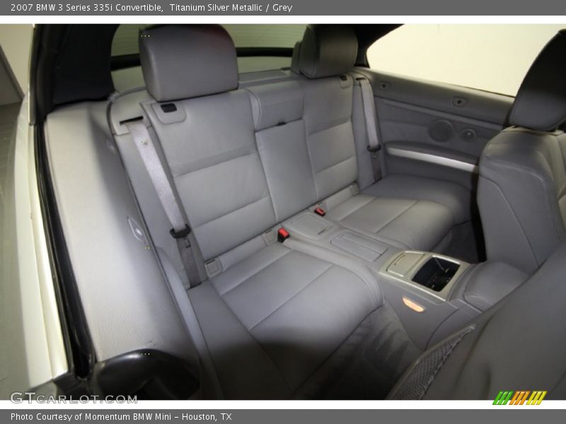 Titanium Silver Metallic / Grey 2007 BMW 3 Series 335i Convertible