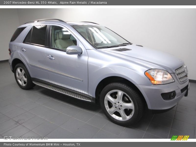 Alpine Rain Metallic / Macadamia 2007 Mercedes-Benz ML 350 4Matic