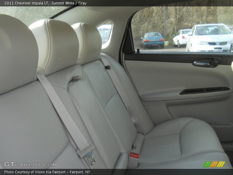 Summit White / Gray 2011 Chevrolet Impala LT