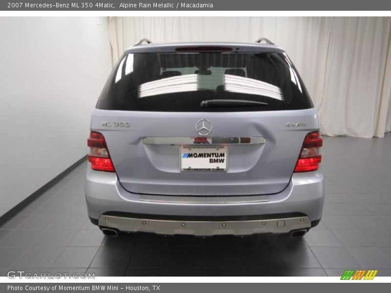 Alpine Rain Metallic / Macadamia 2007 Mercedes-Benz ML 350 4Matic