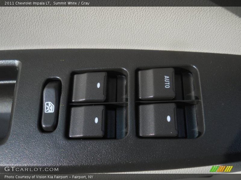 Summit White / Gray 2011 Chevrolet Impala LT