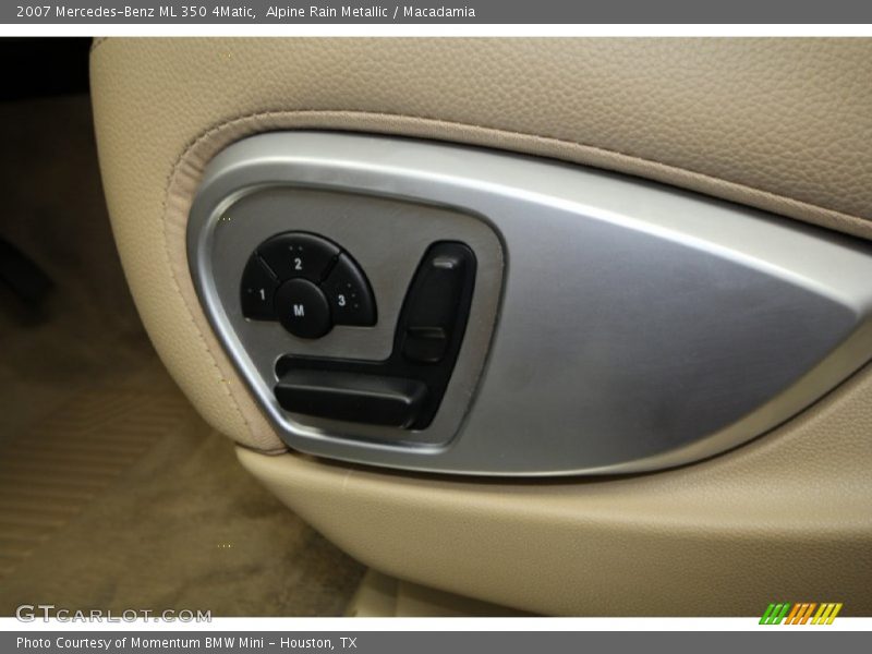 Alpine Rain Metallic / Macadamia 2007 Mercedes-Benz ML 350 4Matic