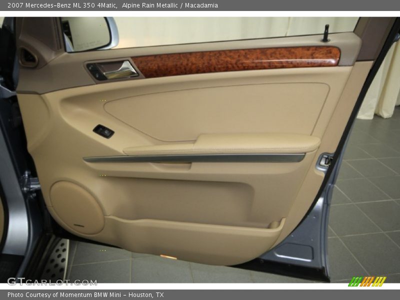 Alpine Rain Metallic / Macadamia 2007 Mercedes-Benz ML 350 4Matic