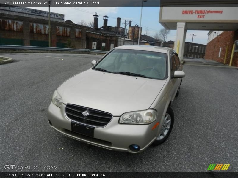 Sunlit Sand Metallic / Blond 2000 Nissan Maxima GXE
