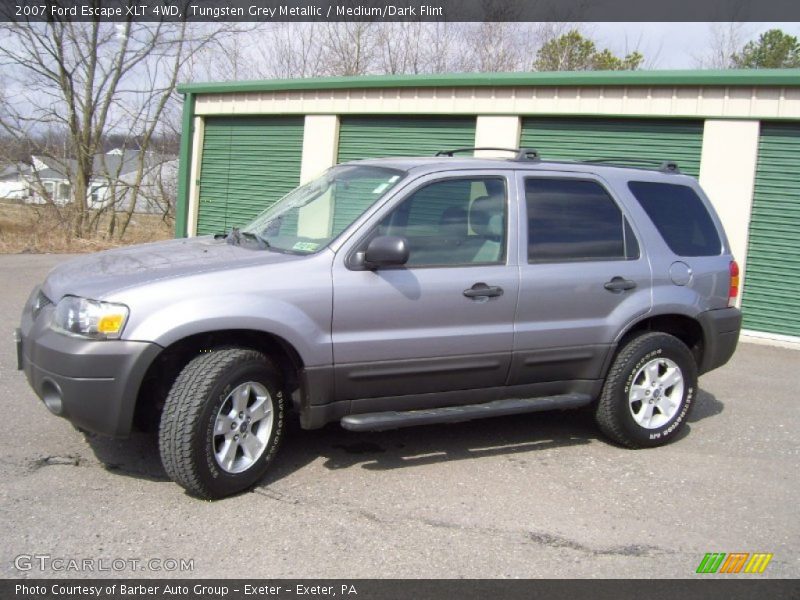 Tungsten Grey Metallic / Medium/Dark Flint 2007 Ford Escape XLT 4WD