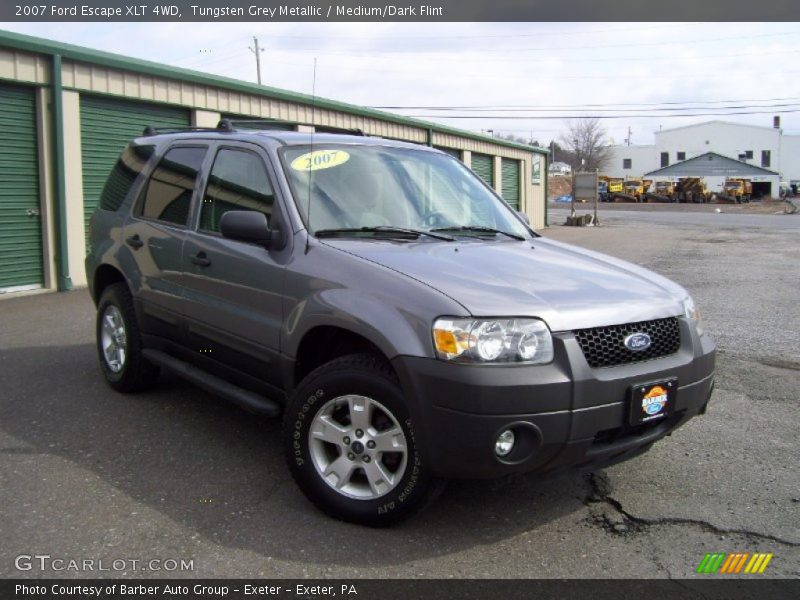 Tungsten Grey Metallic / Medium/Dark Flint 2007 Ford Escape XLT 4WD