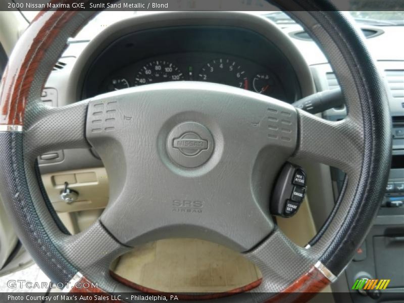 Sunlit Sand Metallic / Blond 2000 Nissan Maxima GXE