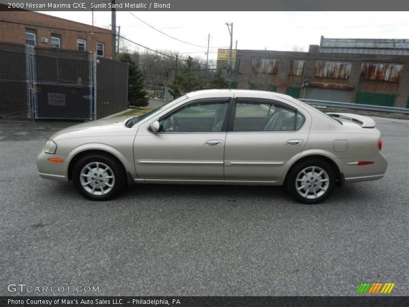 Sunlit Sand Metallic / Blond 2000 Nissan Maxima GXE