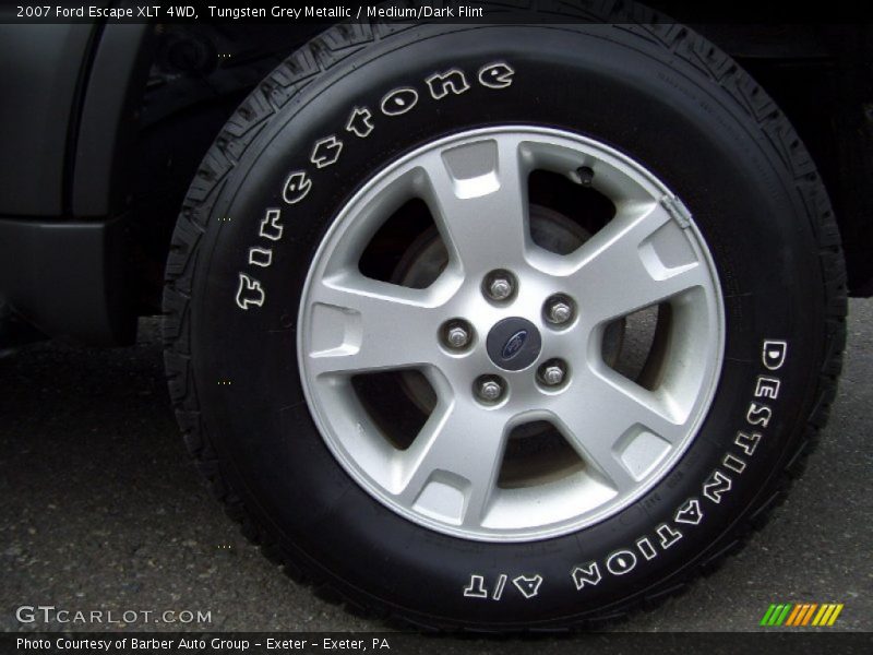Tungsten Grey Metallic / Medium/Dark Flint 2007 Ford Escape XLT 4WD