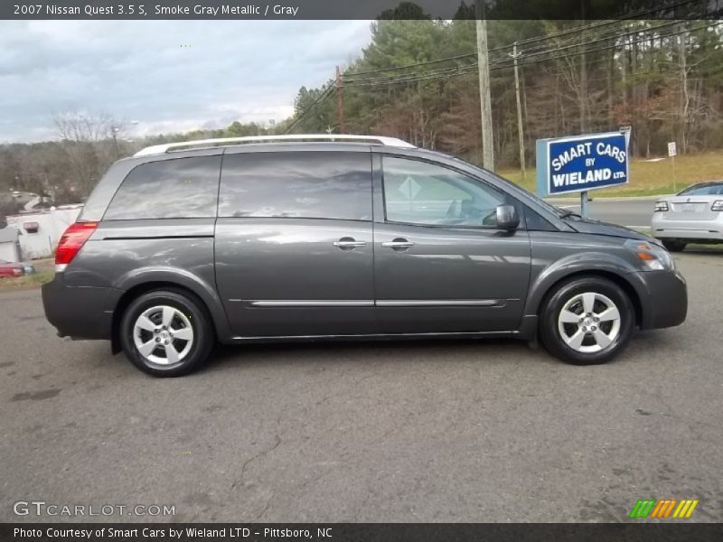 Smoke Gray Metallic / Gray 2007 Nissan Quest 3.5 S