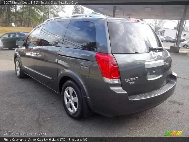 Smoke Gray Metallic / Gray 2007 Nissan Quest 3.5 S