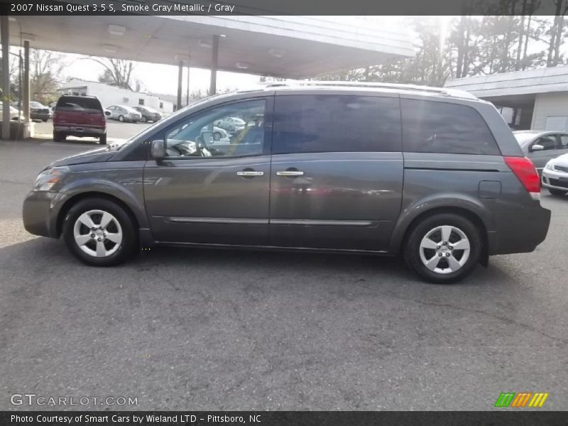 Smoke Gray Metallic / Gray 2007 Nissan Quest 3.5 S