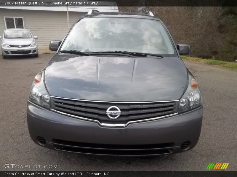 Smoke Gray Metallic / Gray 2007 Nissan Quest 3.5 S