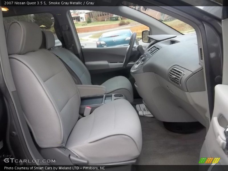 Smoke Gray Metallic / Gray 2007 Nissan Quest 3.5 S