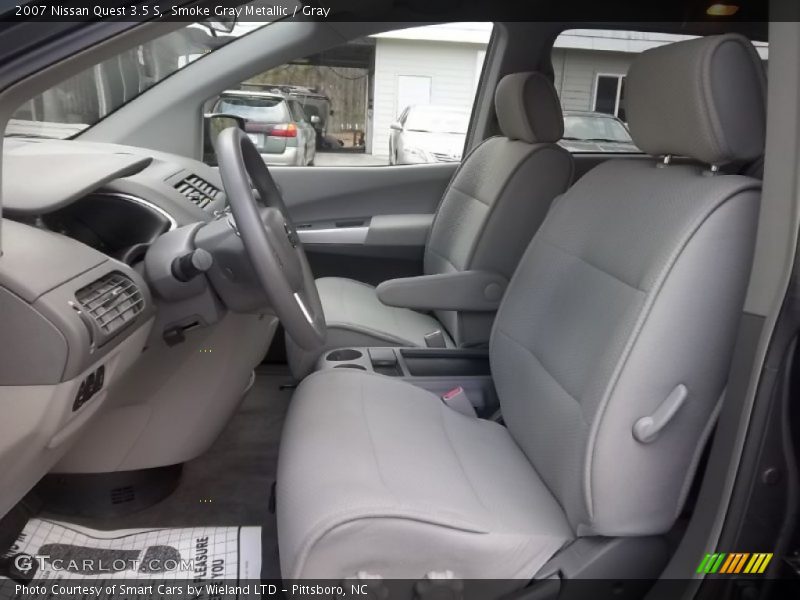 Smoke Gray Metallic / Gray 2007 Nissan Quest 3.5 S