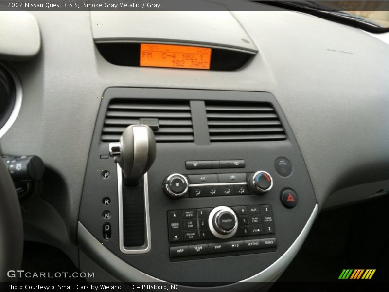 Smoke Gray Metallic / Gray 2007 Nissan Quest 3.5 S