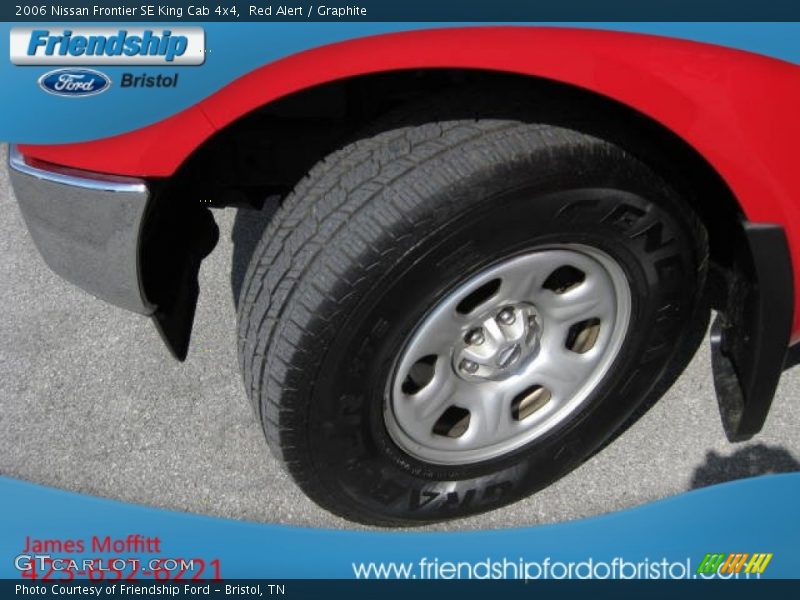 Red Alert / Graphite 2006 Nissan Frontier SE King Cab 4x4