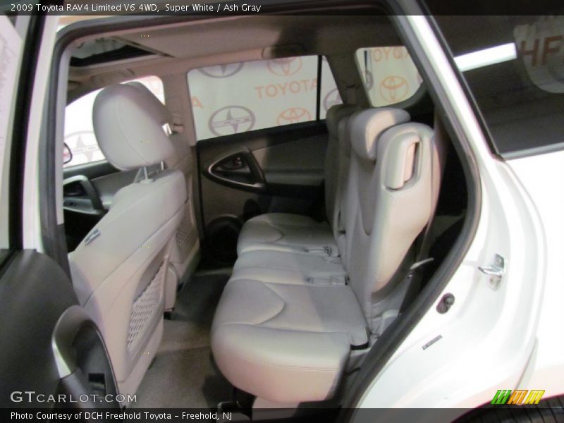 Super White / Ash Gray 2009 Toyota RAV4 Limited V6 4WD