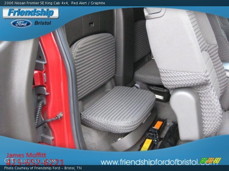 Red Alert / Graphite 2006 Nissan Frontier SE King Cab 4x4