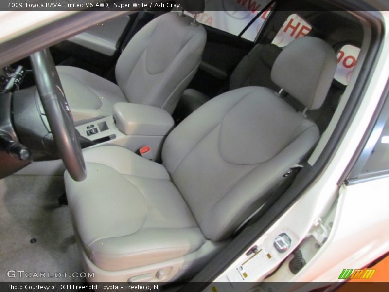 Super White / Ash Gray 2009 Toyota RAV4 Limited V6 4WD