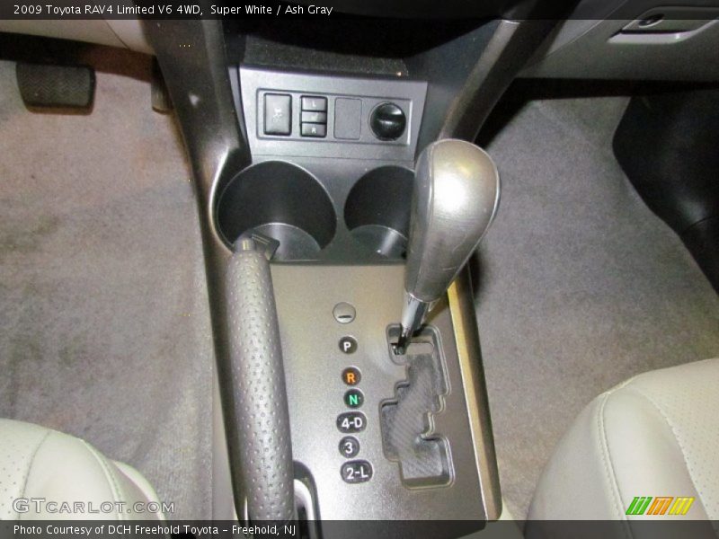 Super White / Ash Gray 2009 Toyota RAV4 Limited V6 4WD