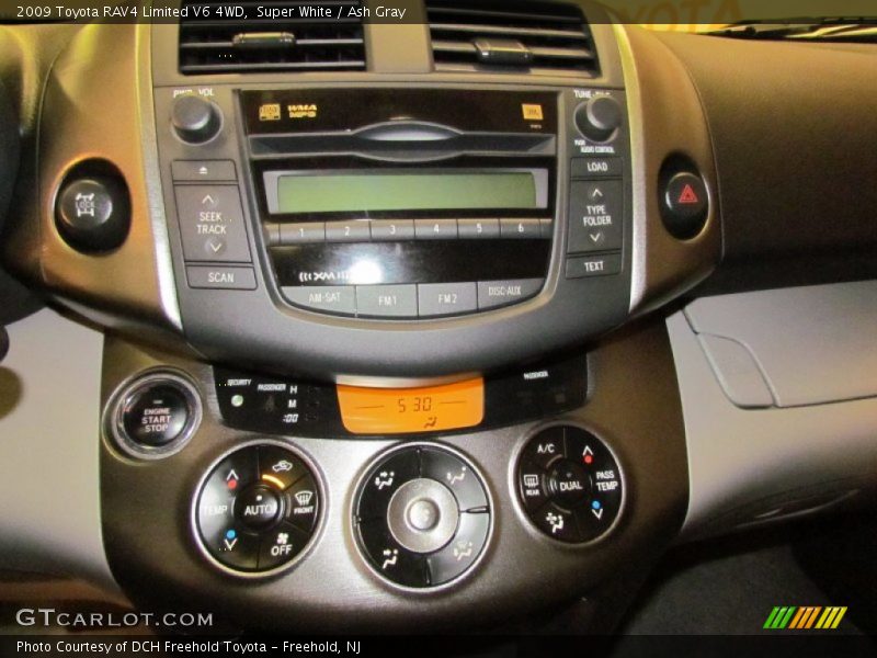 Super White / Ash Gray 2009 Toyota RAV4 Limited V6 4WD