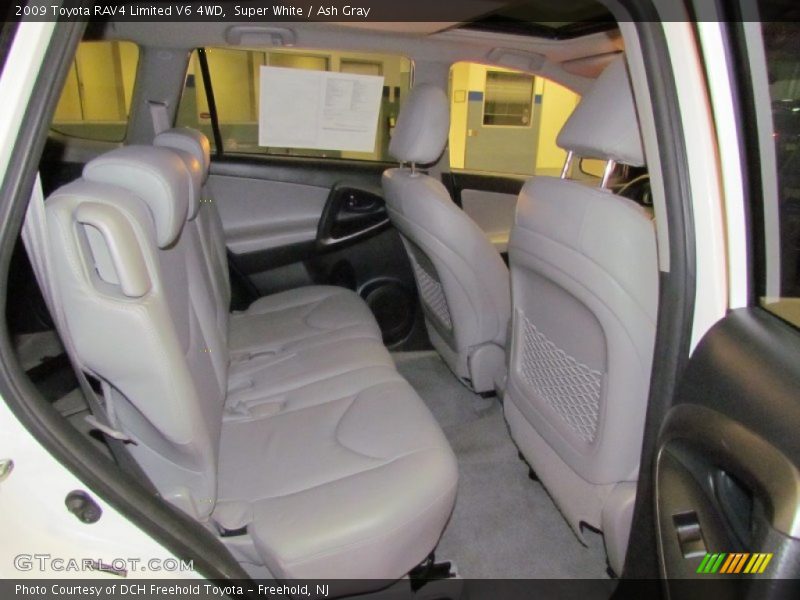 Super White / Ash Gray 2009 Toyota RAV4 Limited V6 4WD