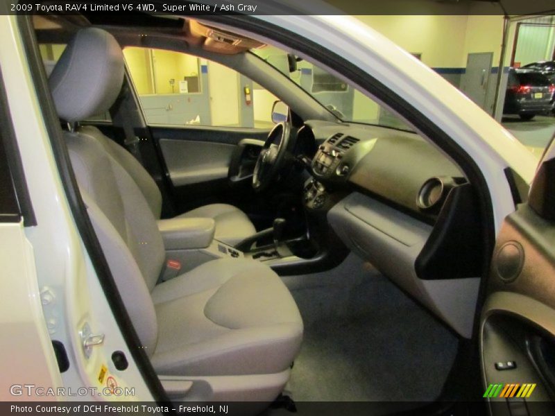 Super White / Ash Gray 2009 Toyota RAV4 Limited V6 4WD