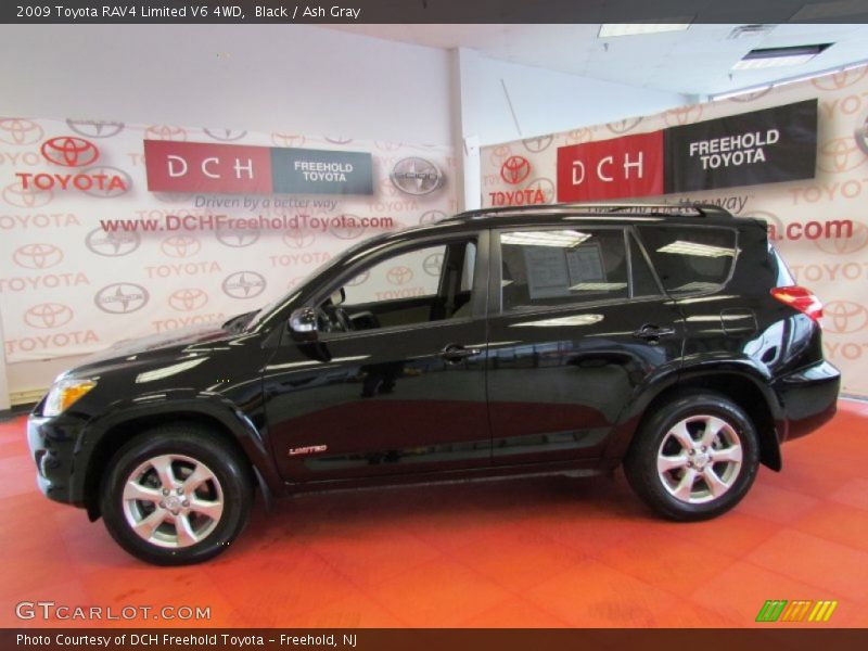 Black / Ash Gray 2009 Toyota RAV4 Limited V6 4WD