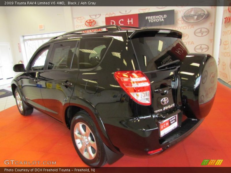 Black / Ash Gray 2009 Toyota RAV4 Limited V6 4WD