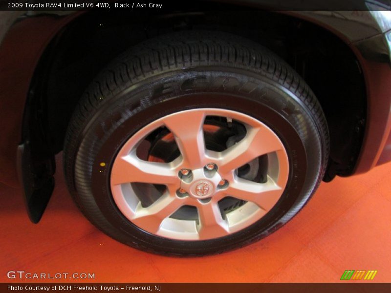 Black / Ash Gray 2009 Toyota RAV4 Limited V6 4WD