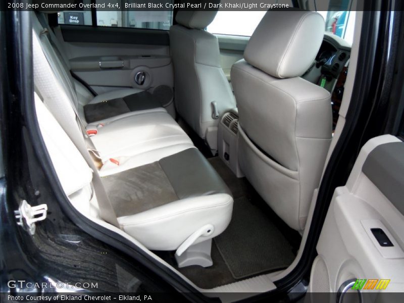  2008 Commander Overland 4x4 Dark Khaki/Light Graystone Interior