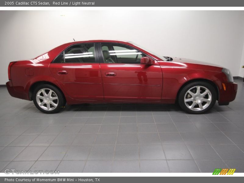 Red Line / Light Neutral 2005 Cadillac CTS Sedan