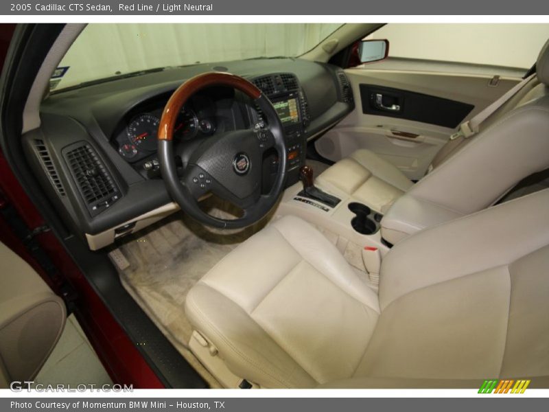 Red Line / Light Neutral 2005 Cadillac CTS Sedan