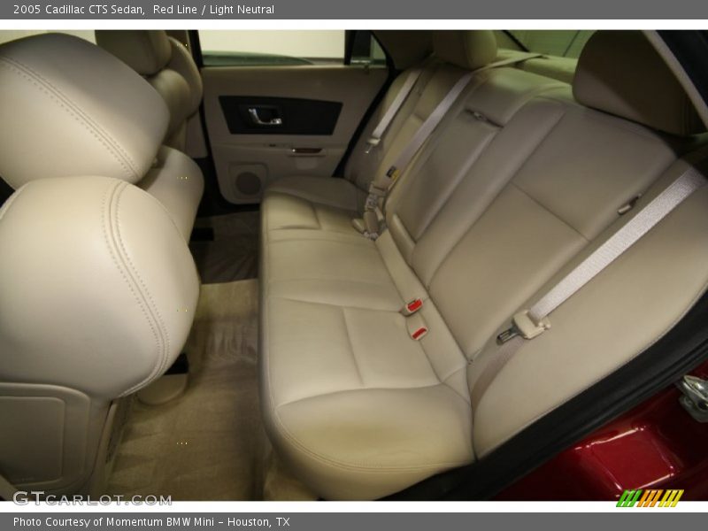 Red Line / Light Neutral 2005 Cadillac CTS Sedan