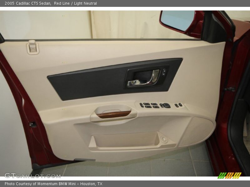 Red Line / Light Neutral 2005 Cadillac CTS Sedan